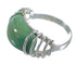 Turquoise And Sterling Silver Ring Size 8-1/4 RX80913